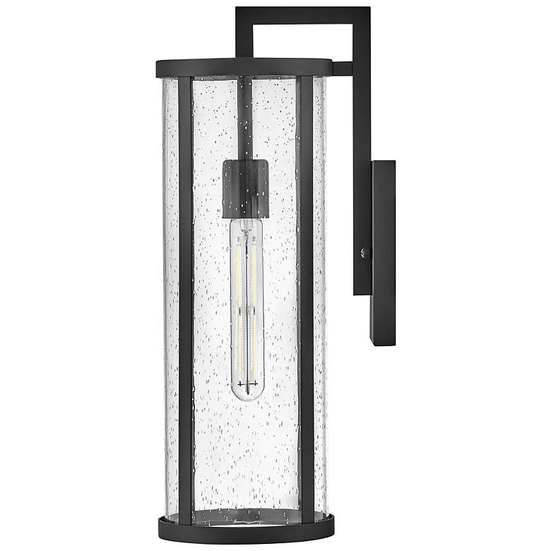 Image 4 Lark Banks Outdoor Medium Wall Mount Lantern Black more views