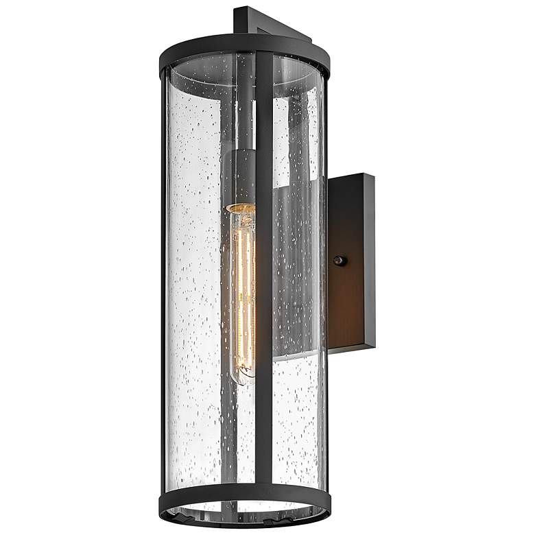 Image 7 Lark Banks Outdoor Medium Wall Mount Lantern Black more views