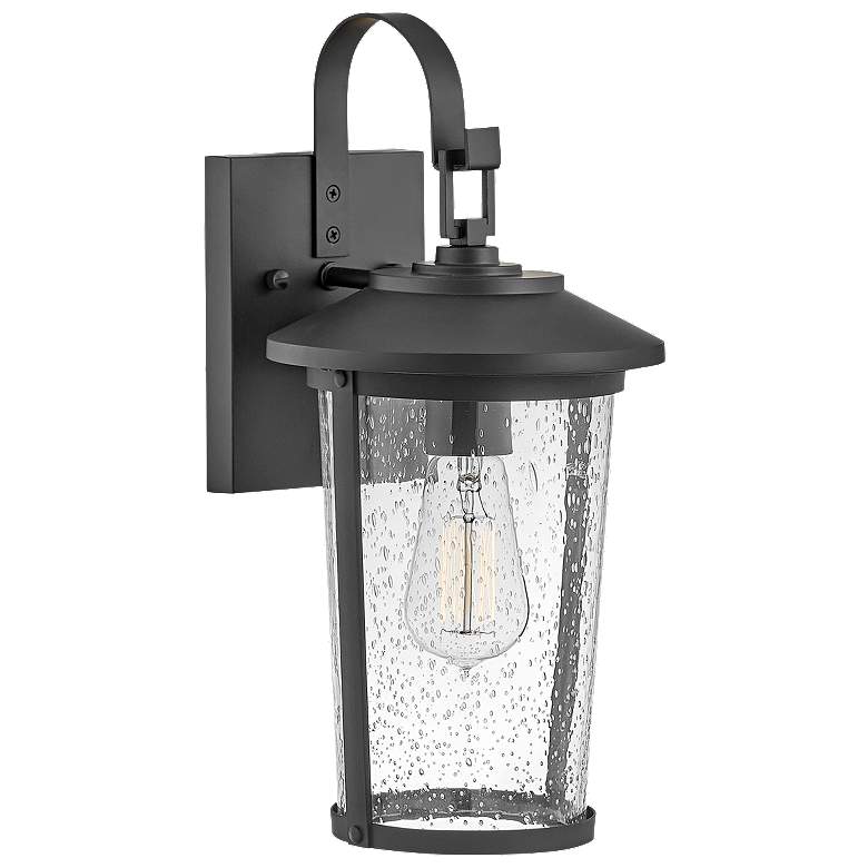 Image 1 Lark-Banks Outdoor-Small Wall Mount Lantern-Black