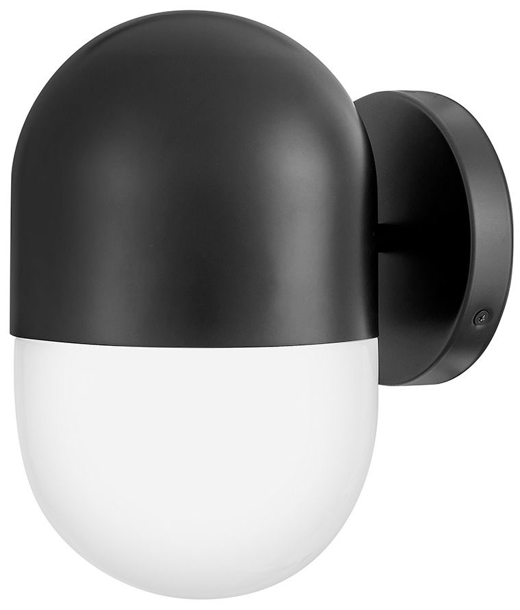 Image 2 Lark Bardi Outdoor Small Wall Mount Lantern 10" Black more views