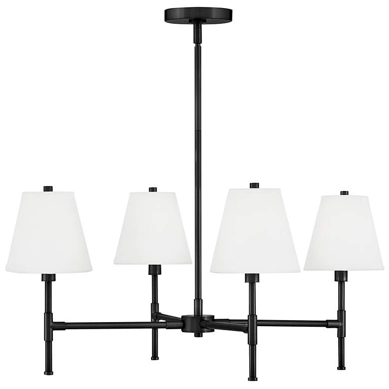 Image 1 Lark Beale Medium Single Tier Chandelier Black