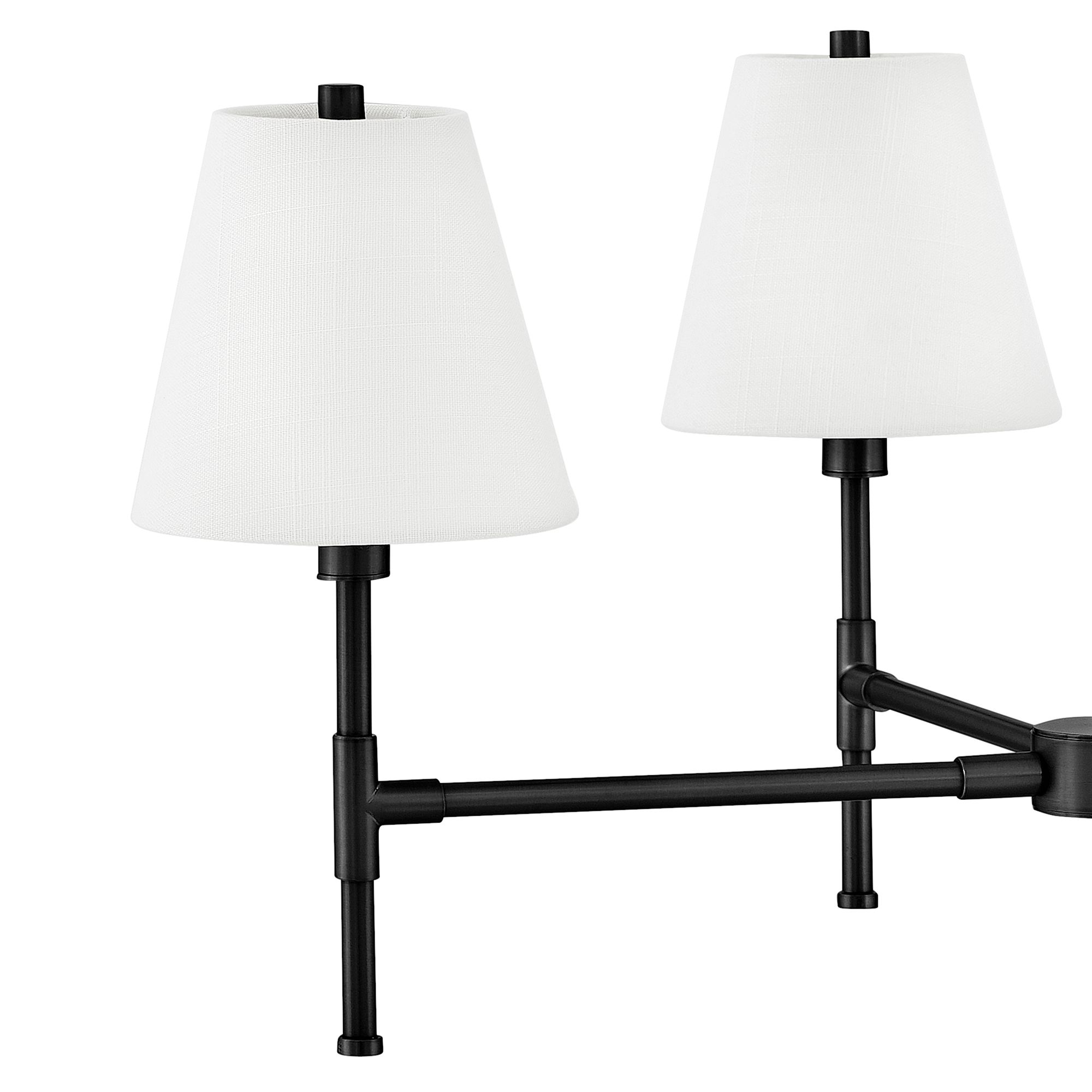 Lark Beale Medium Single Tier Chandelier Black