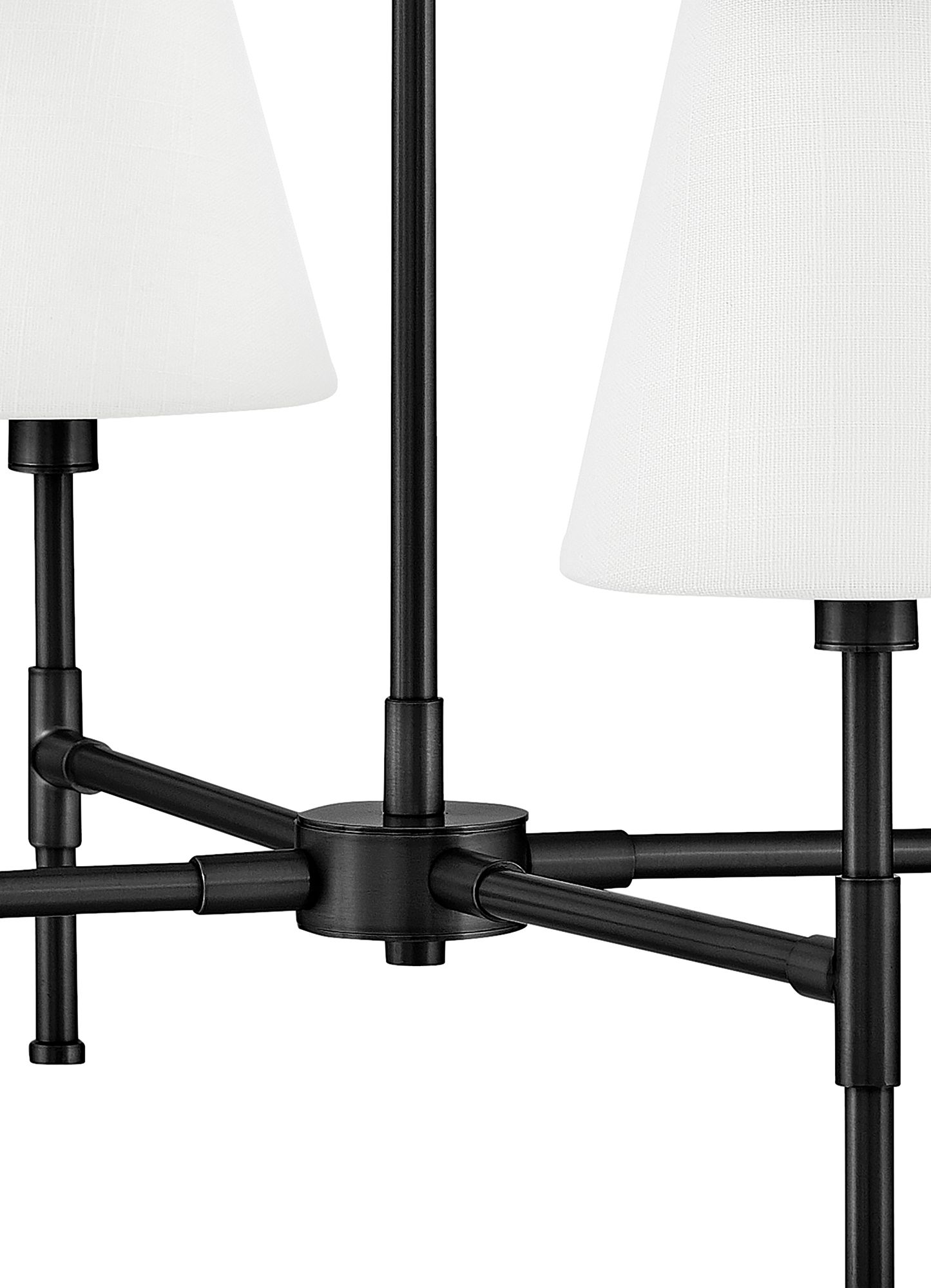 Lark Beale Medium Single Tier Chandelier Black