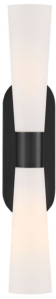 Thumbnail1 of Lark Beau Large Two Light Sconce 24" Black