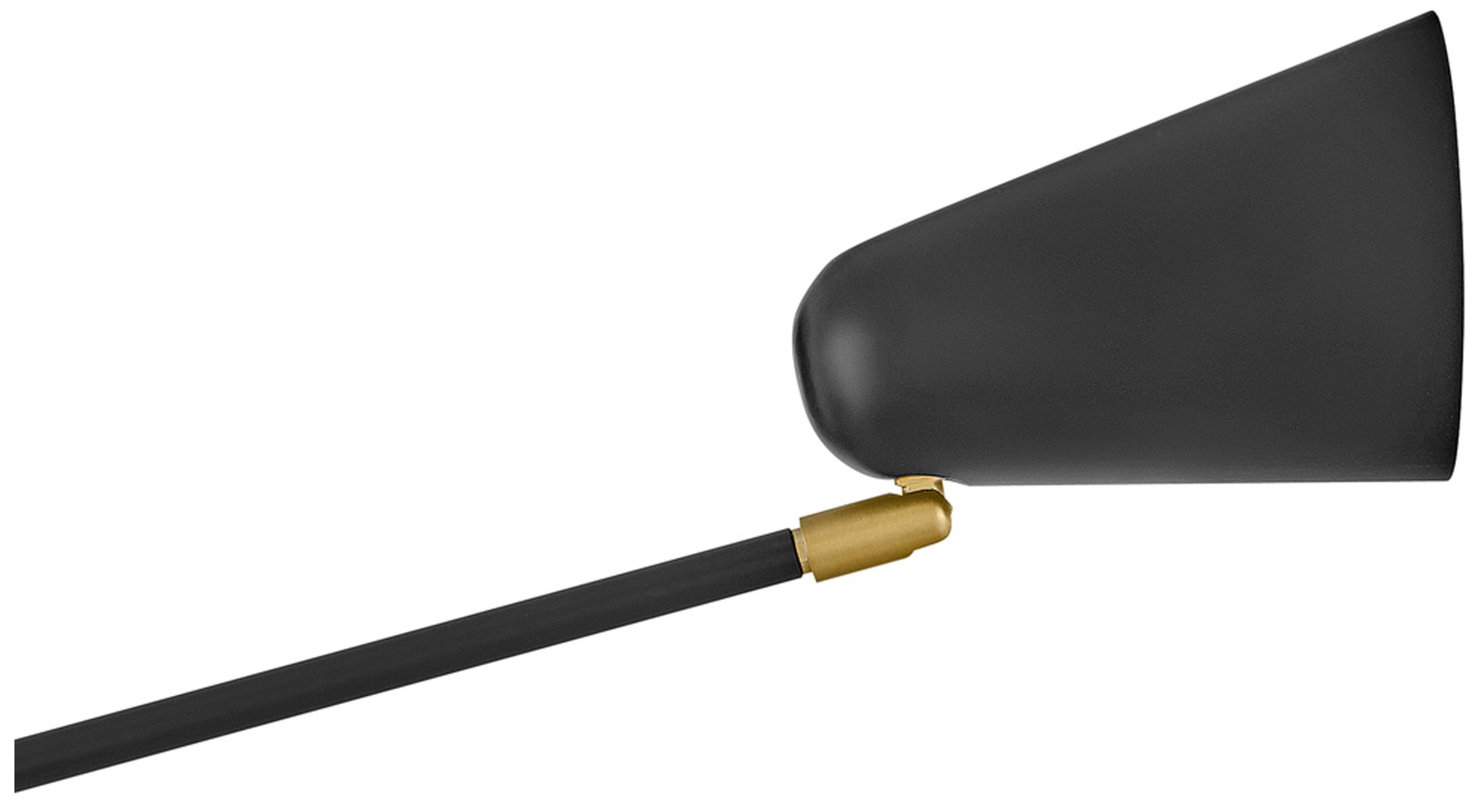 Lark Birdie Sconce Large Two Light Sconce Black