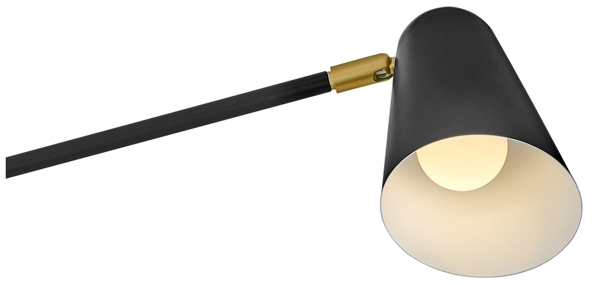 Lark Birdie Sconce Large Two Light Sconce Black