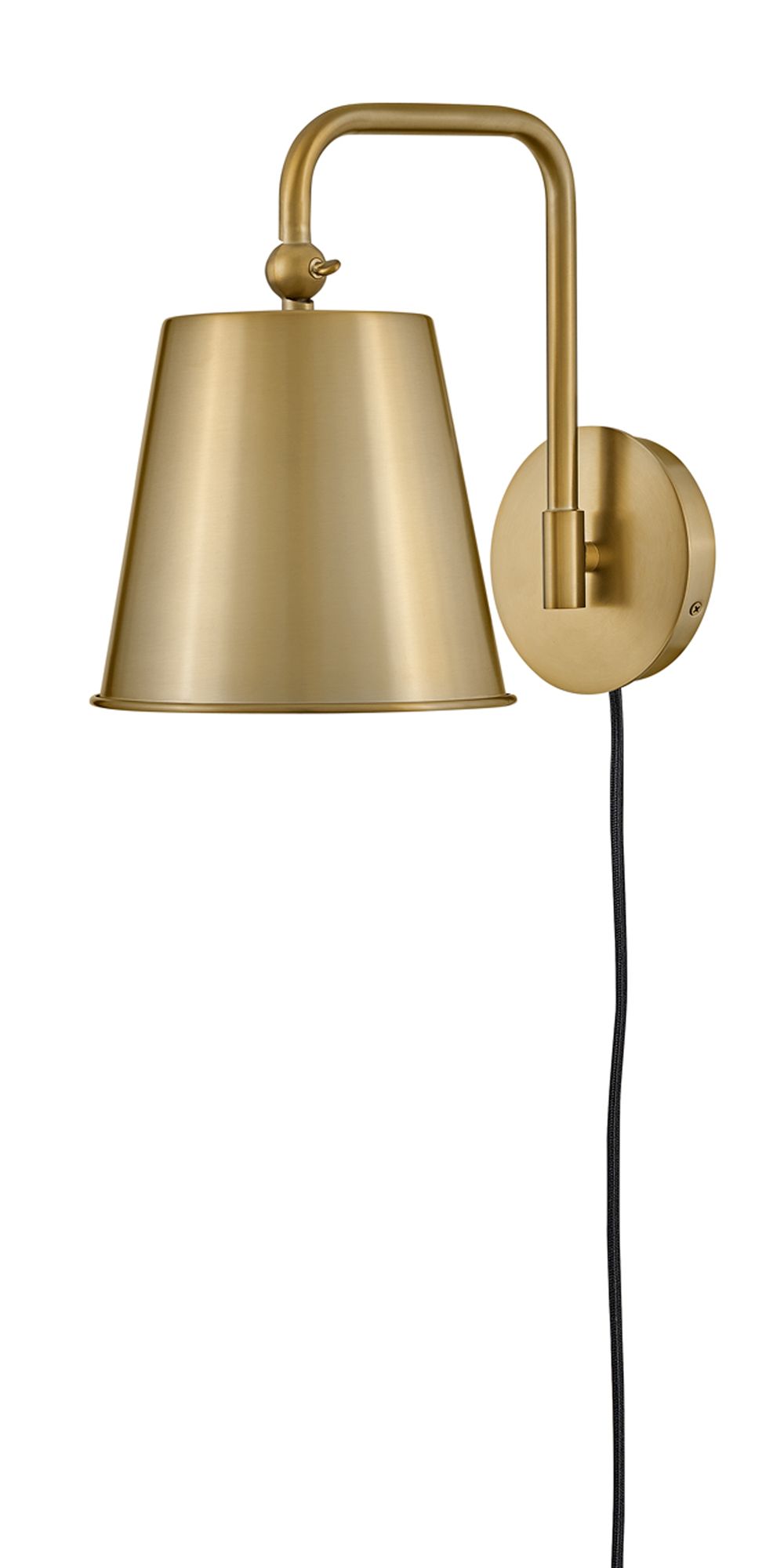 Image 3 Lark Blake Interior Medium Single Light Sconce 11.75" Lacquered Brass more views