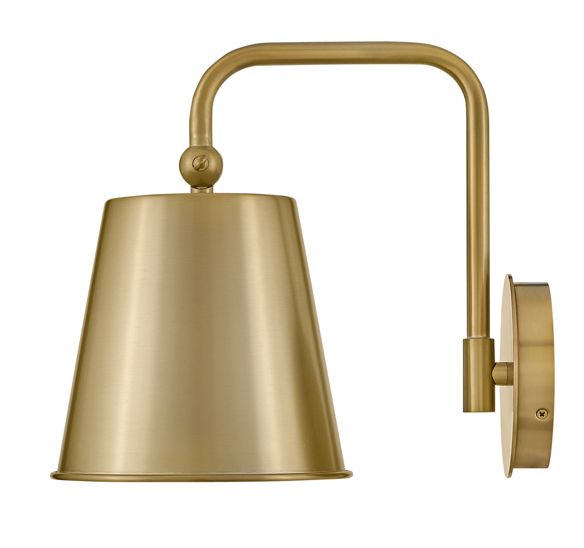 Image 6 Lark Blake Interior Medium Single Light Sconce 11.75" Lacquered Brass more views