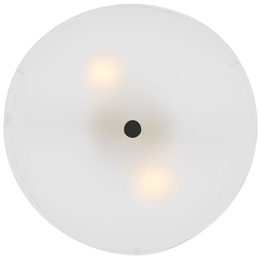 Image 5 Lark Bliss Medium Semi Flush Mount 14" Black more views