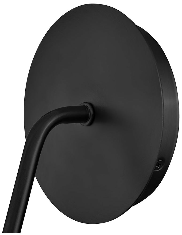 Image 4 Lark Bliss Medium Single Light Sconce 15" Black more views