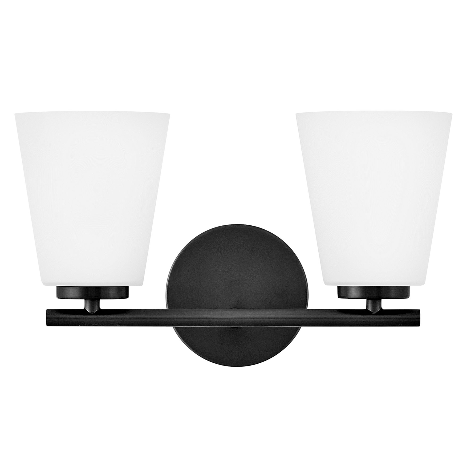 Image 2 Lark Bri Bath Small Two Light Vanity 15" Black more views
