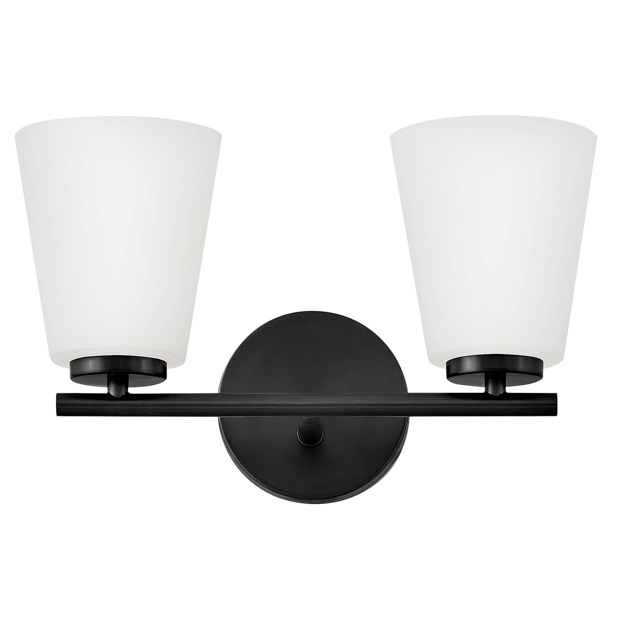 Image 3 Lark Bri Bath Small Two Light Vanity 15" Black more views
