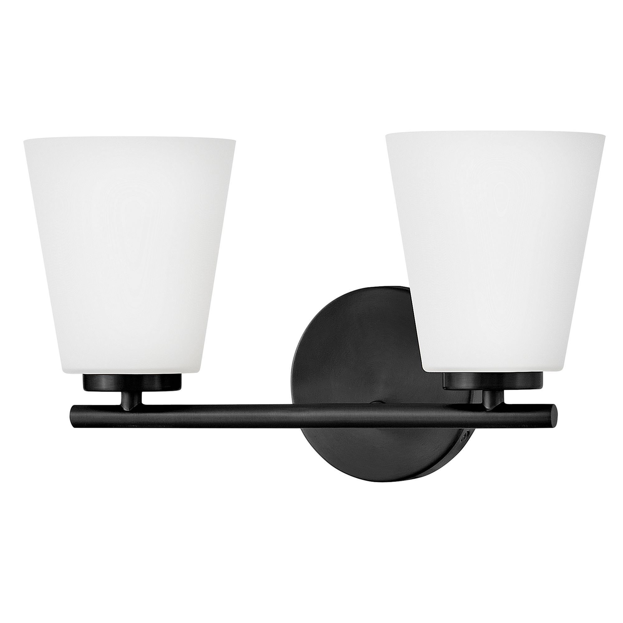 Image 4 Lark Bri Bath Small Two Light Vanity 15" Black more views