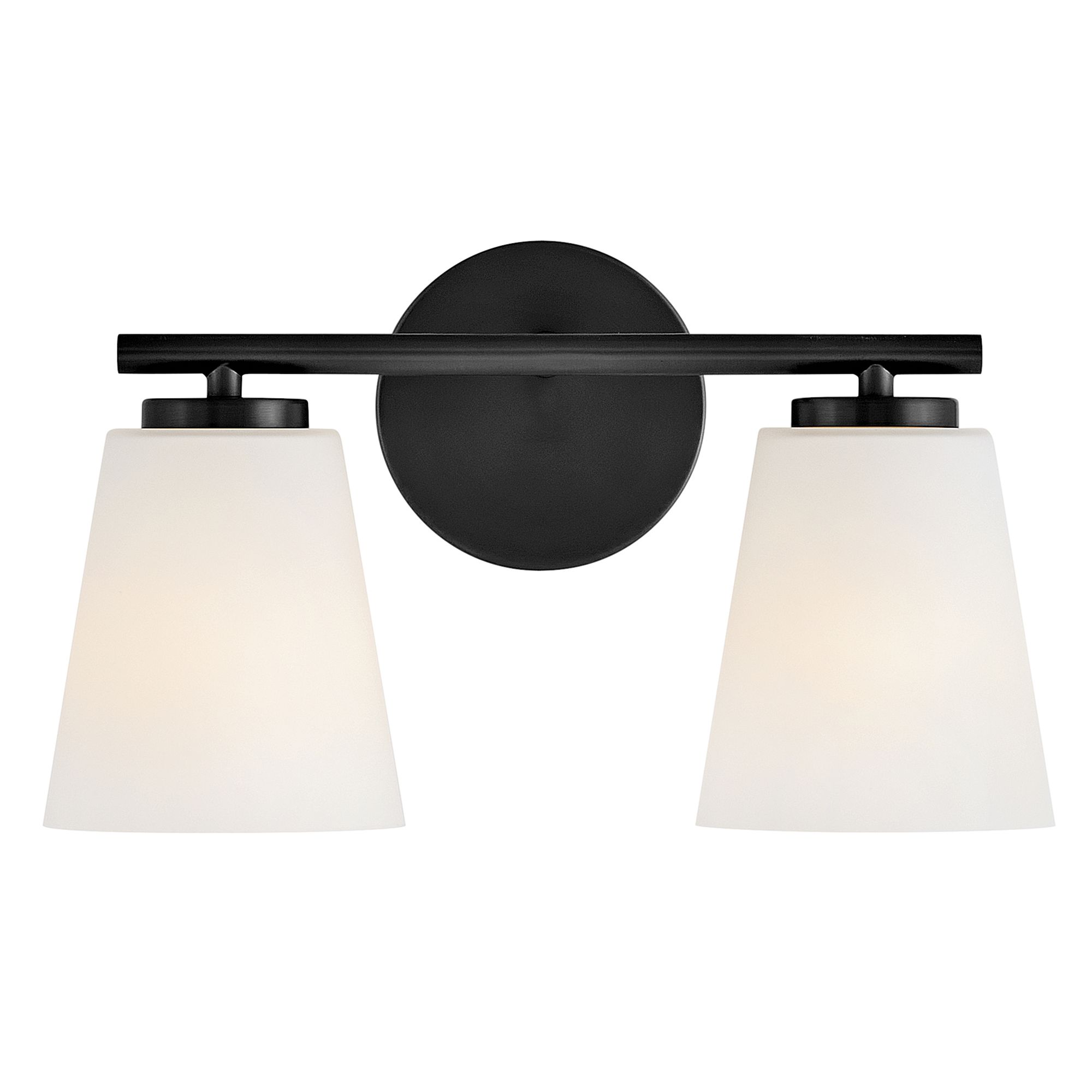 Image 7 Lark Bri Bath Small Two Light Vanity 15" Black more views