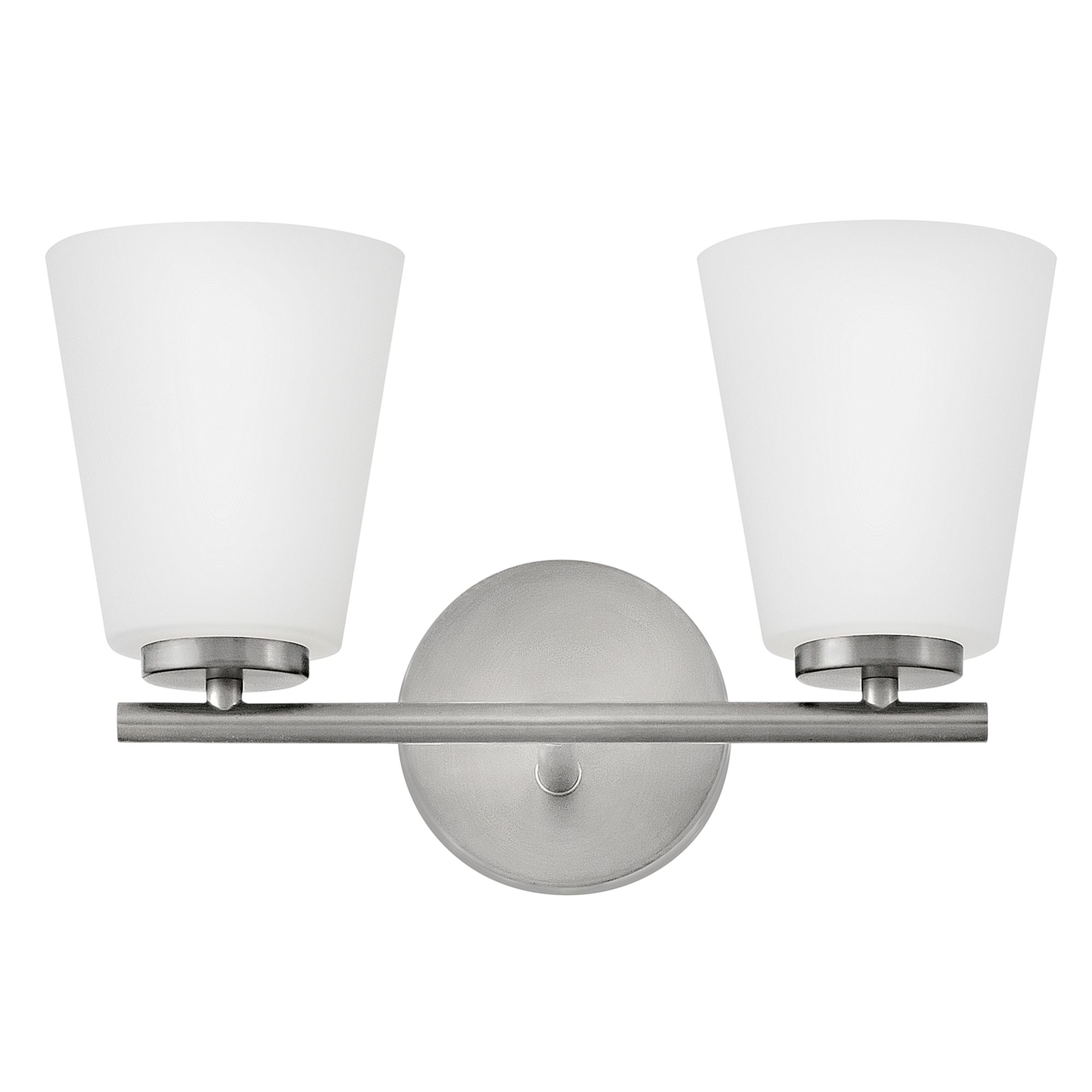Image 3 Lark Bri Bath Small Two Light Vanity 15" Brushed Nickel more views