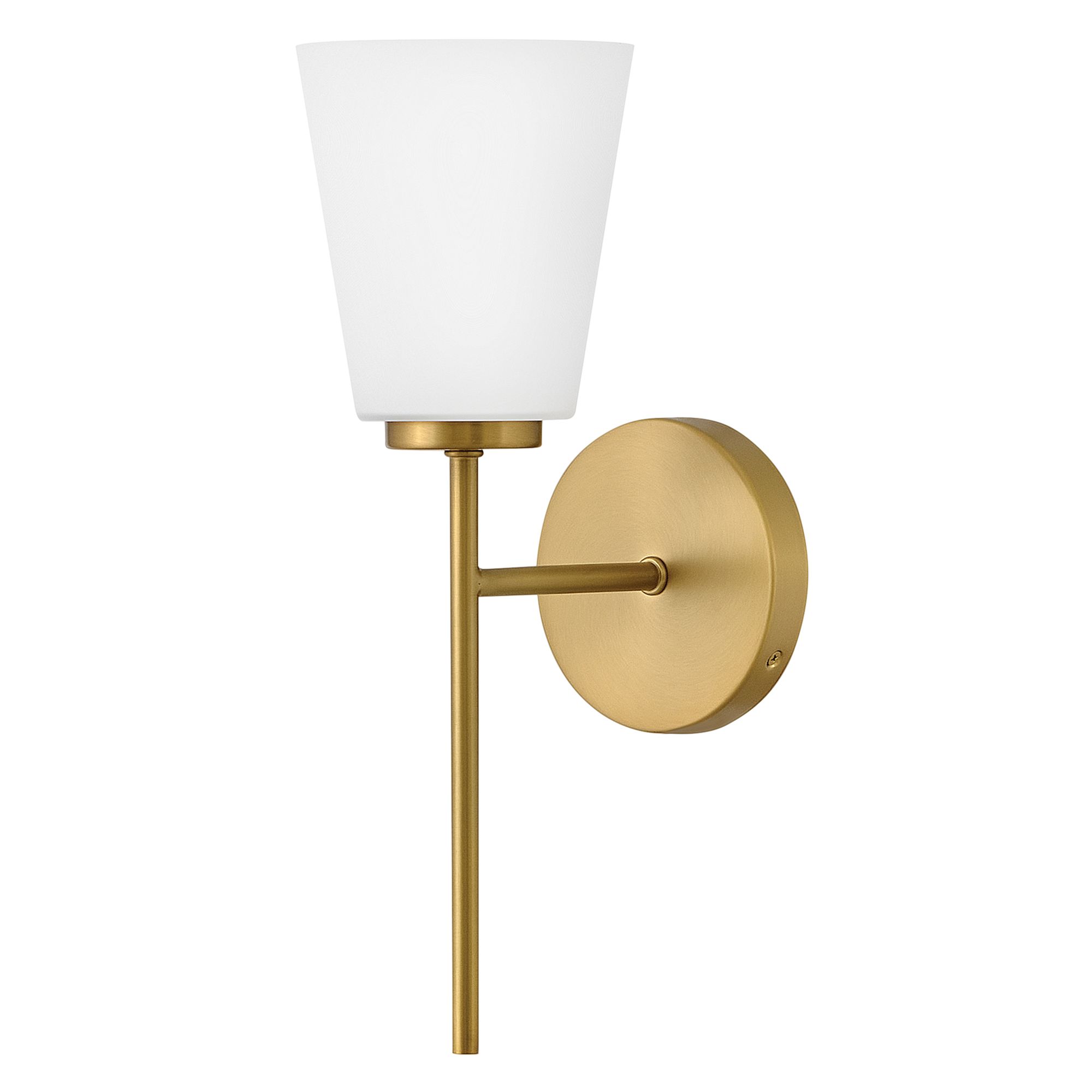 Image 2 Lark Bri Medium Single Light Vanity 16" Lacquered Brass more views