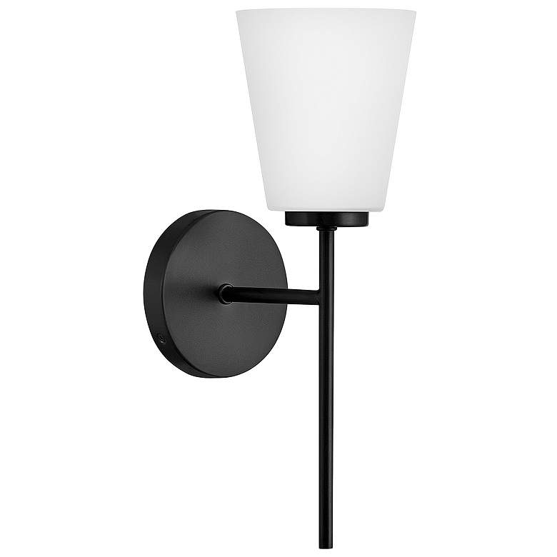 Image 1 Lark Bri Medium Single Light Vanity Black
