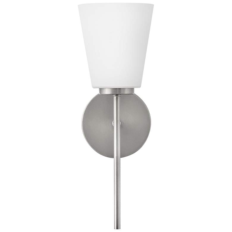 Image 3 Lark Bri Medium Single Light Vanity Brushed Nickel more views