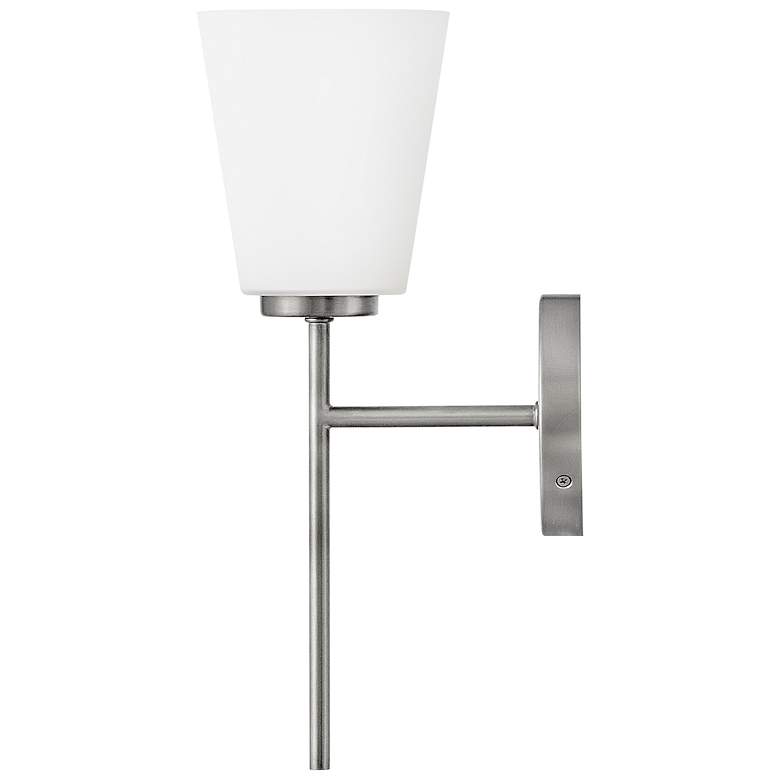Image 5 Lark Bri Medium Single Light Vanity Brushed Nickel more views
