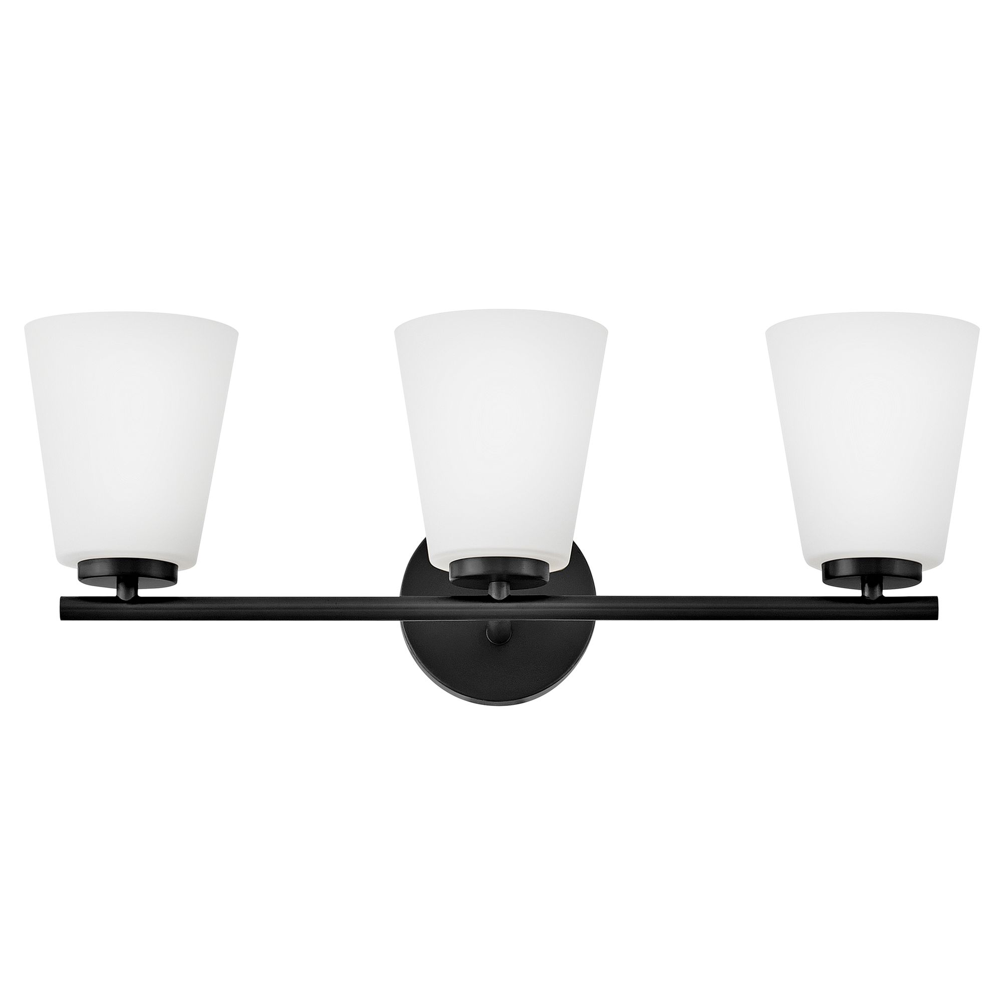 Image 3 Lark Bri Medium Three Light Vanity 24" Black more views