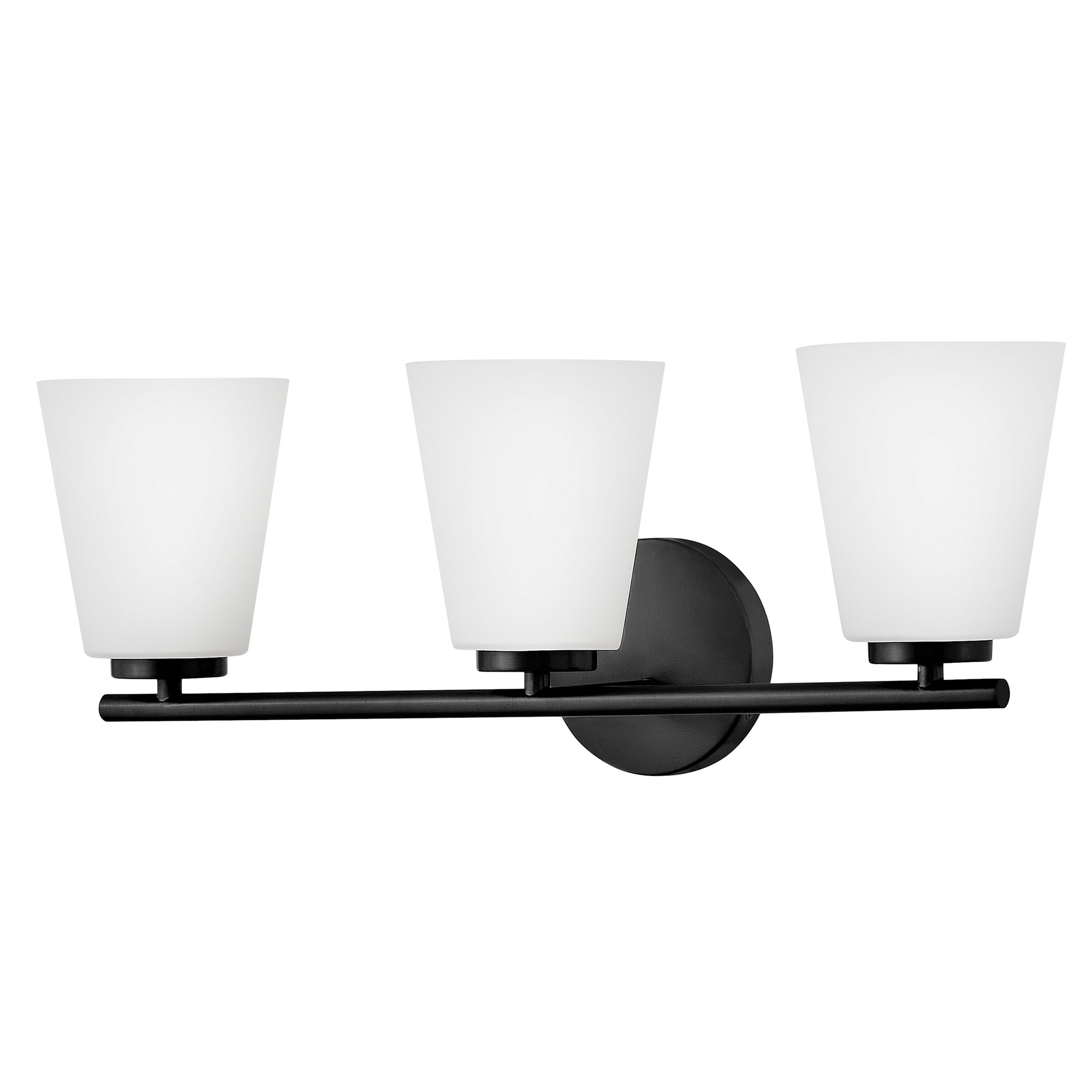 Image 4 Lark Bri Medium Three Light Vanity 24" Black more views
