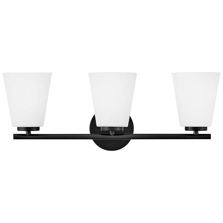 Image 2 Lark Bri Medium Three Light Vanity Black more views