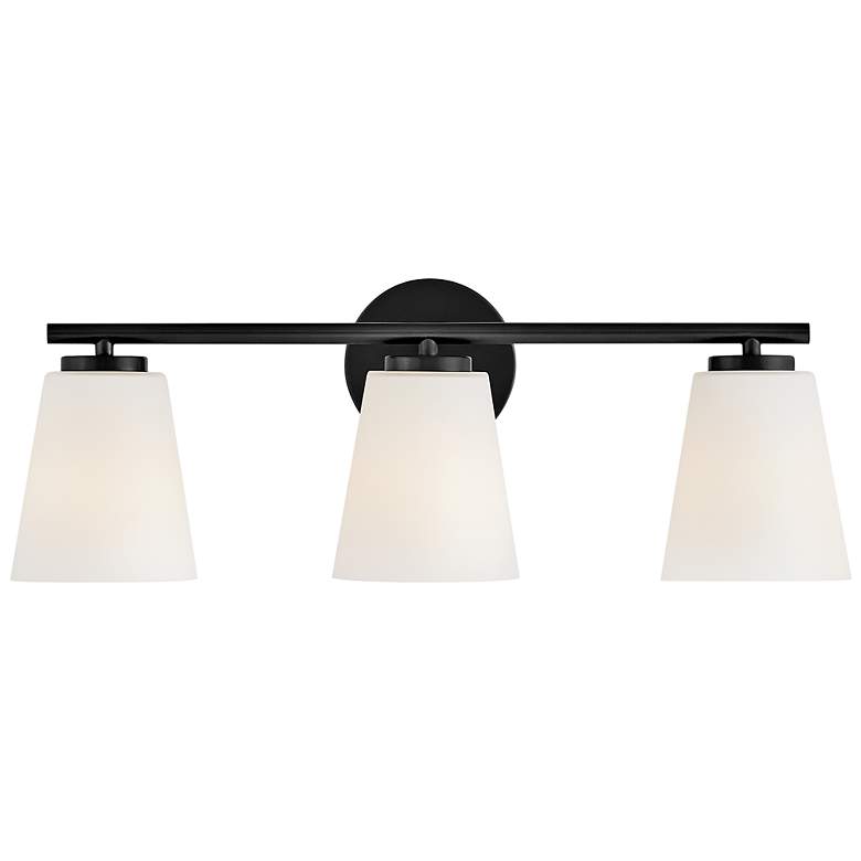 Image 7 Lark Bri Medium Three Light Vanity Black more views