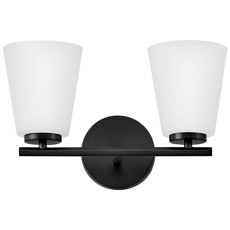 Image 3 Lark Bri Small Two Light Vanity Black more views