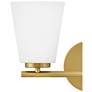 5_Lark Bri Small Two Light Vanity Lacquered Brass more views