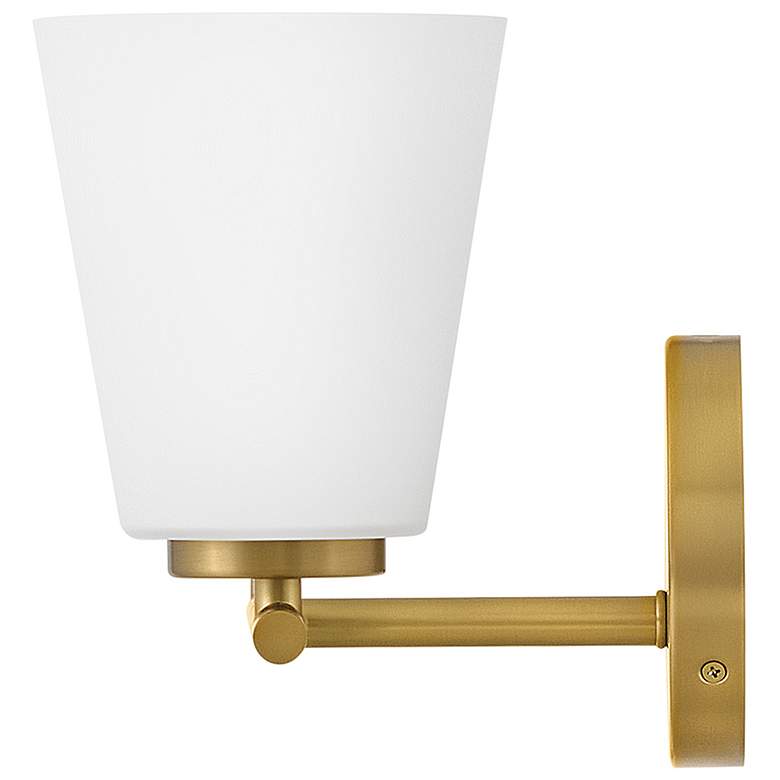Image 6 Lark Bri Small Two Light Vanity Lacquered Brass more views