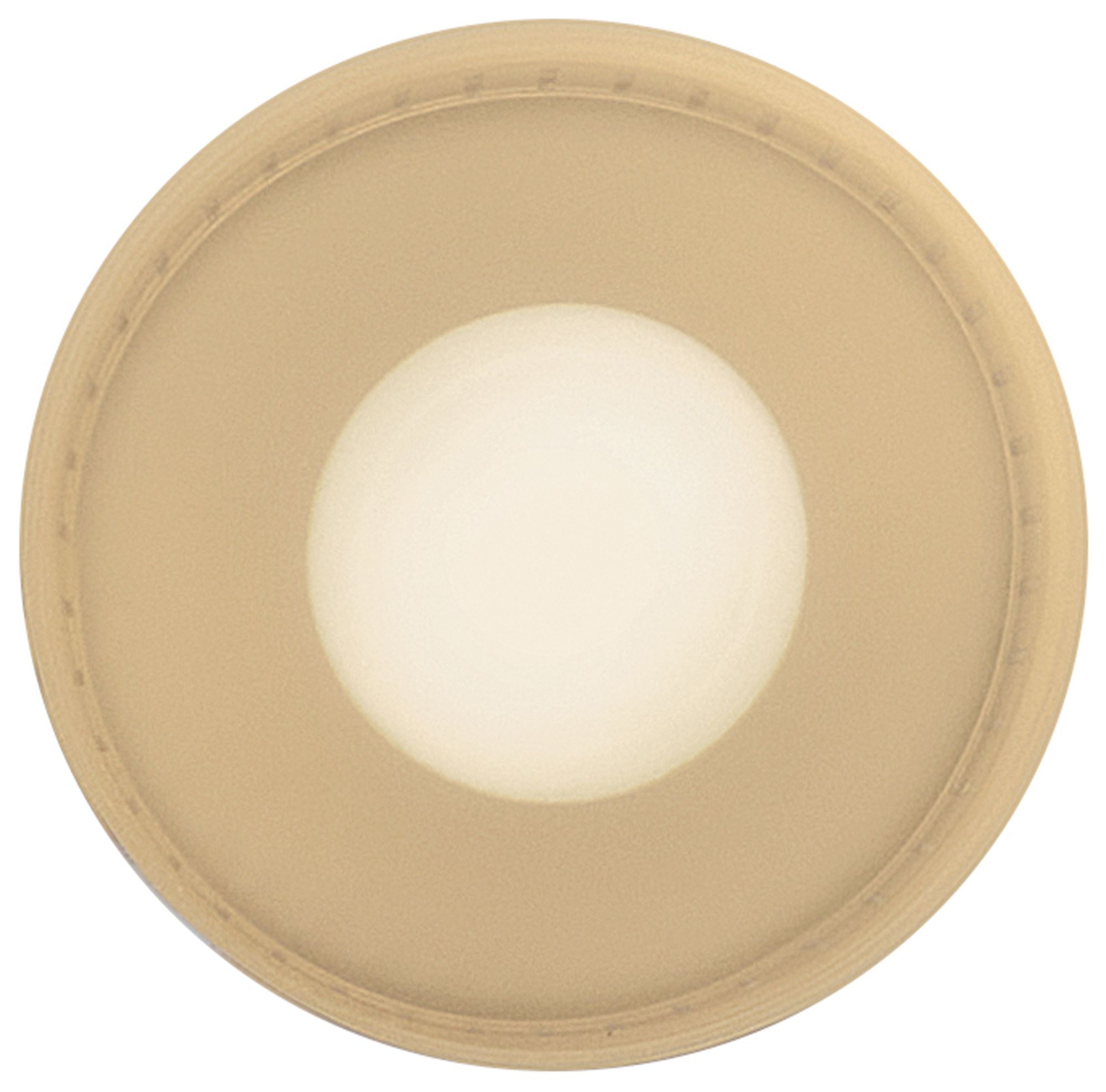 Image 4 Lark Casey 7 1/2"W Lacquered Brass Cylinder Ceiling Light more views