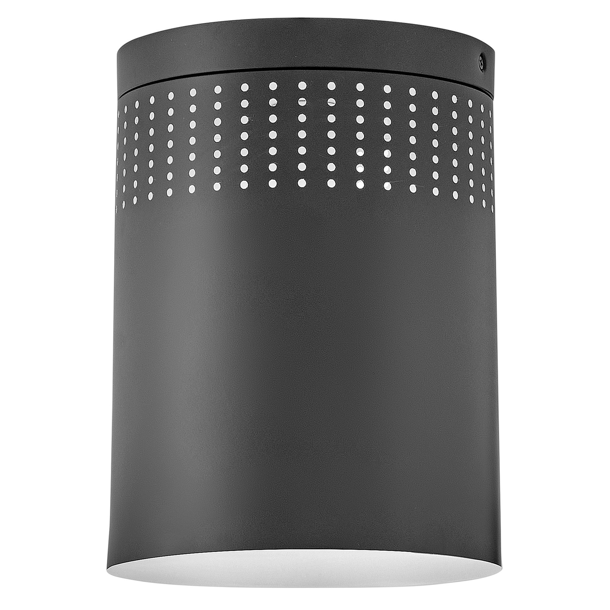 Image 2 Lark Casey Interior Small Flush Mount 7.5" Black more views