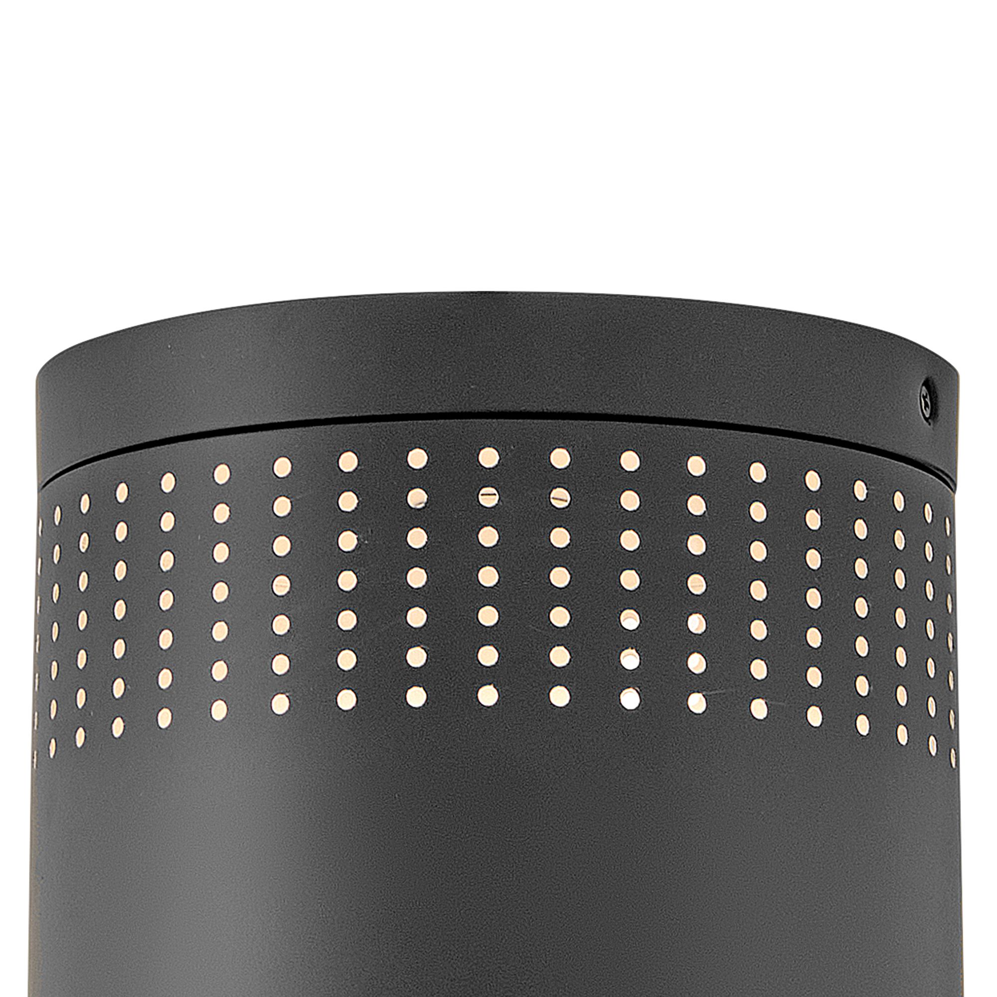 Image 6 Lark Casey Interior Small Flush Mount 7.5" Black more views