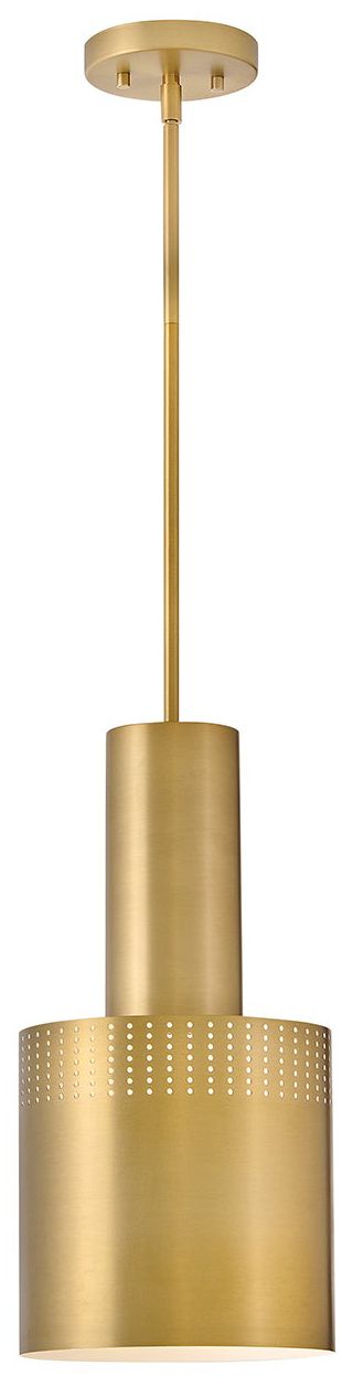 Lark Casey Interior Small Pendant 9" Lacquered Brass