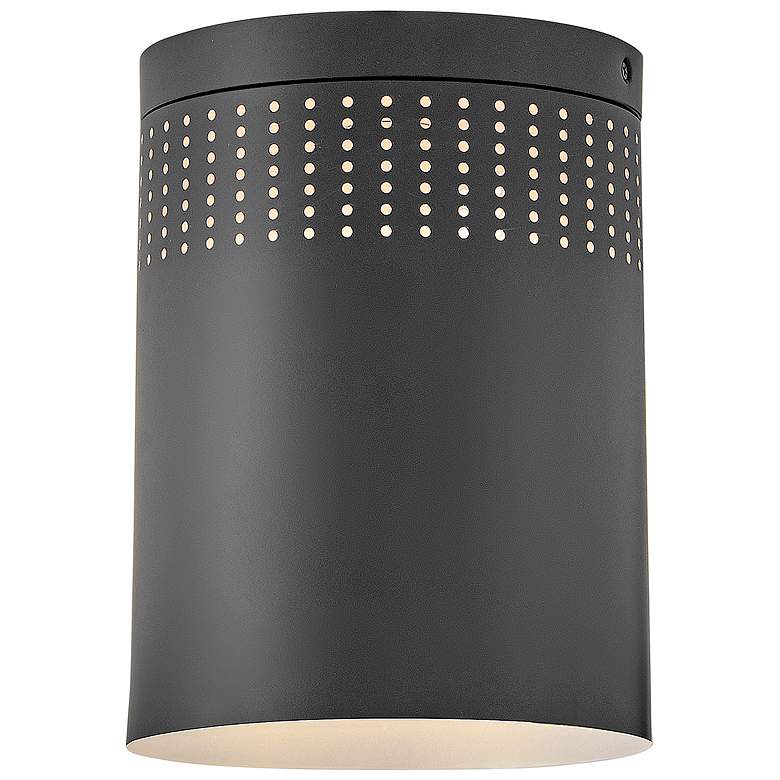 Image 1 Lark Casey Small Flush Mount Black