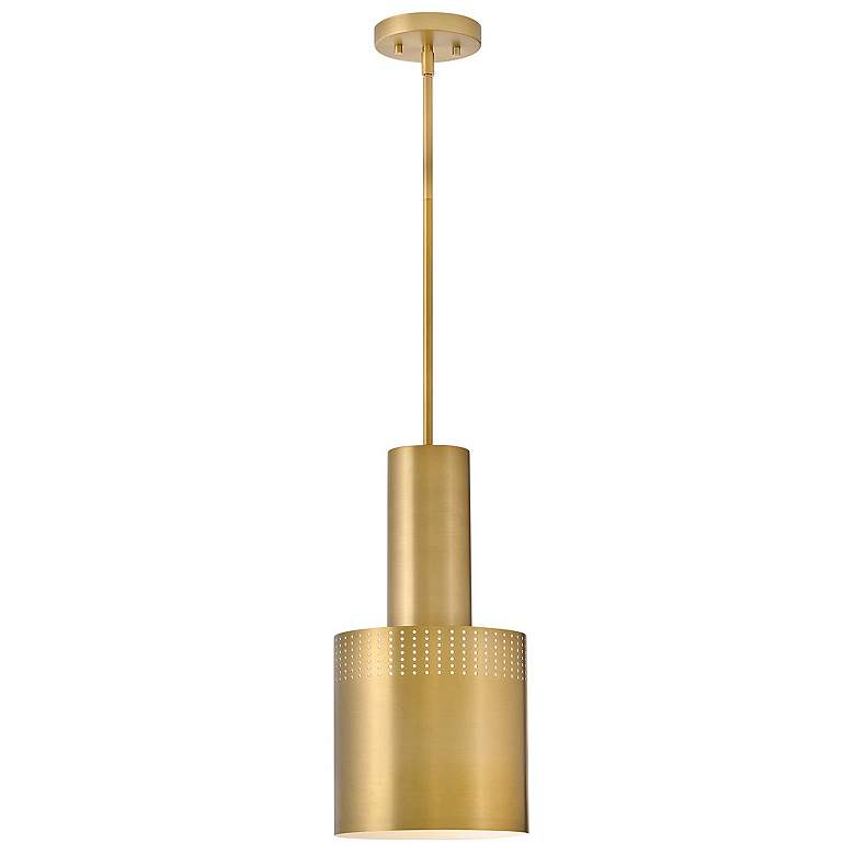 Image 1 Lark Casey Small Pendant Lacquered Brass