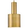 5_Lark Casey Small Pendant Lacquered Brass more views