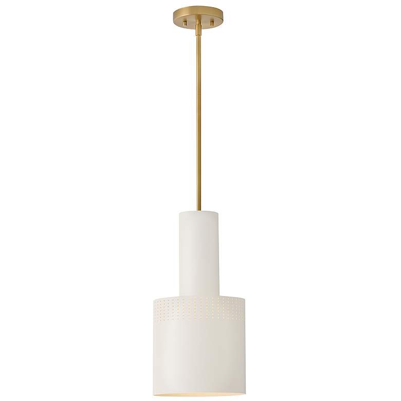 Image 1 Lark Casey Small Pendant Lacquered Brass