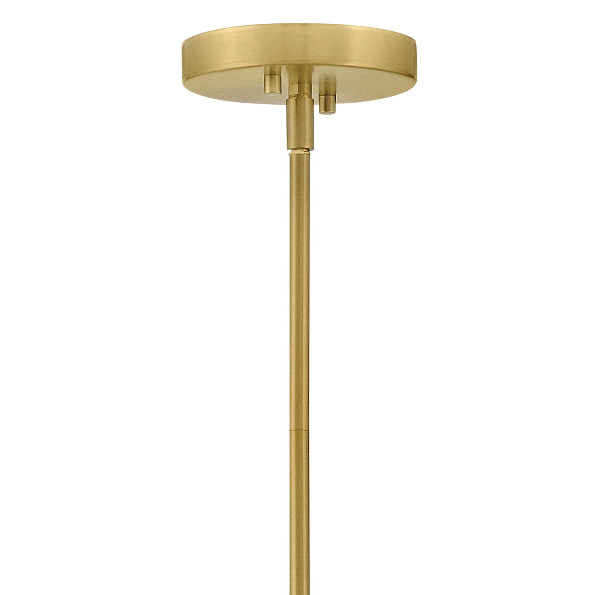 Lark Colby Interior Small Pendant 11.25" Lacquered Brass