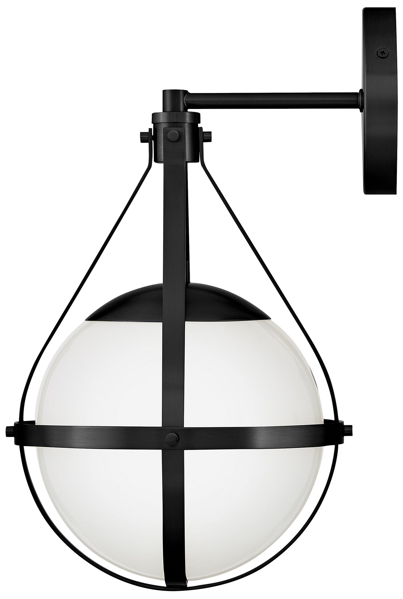 Image 2 Lark Colby Interior Small Single Light Sconce 9.25" Black more views