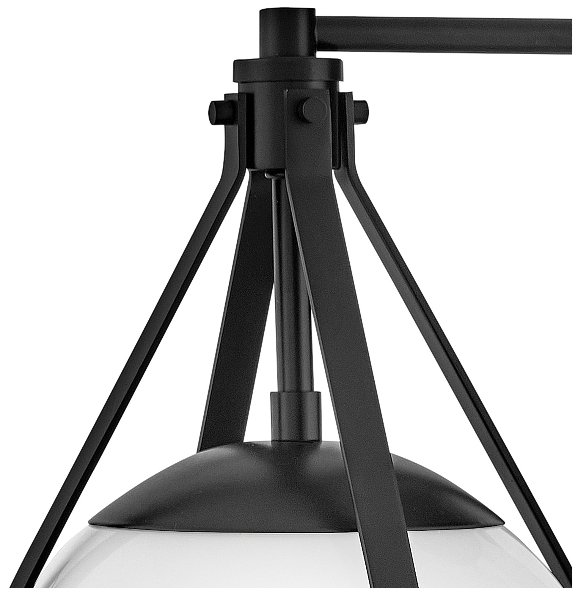 Image 4 Lark Colby Interior Small Single Light Sconce 9.25" Black more views