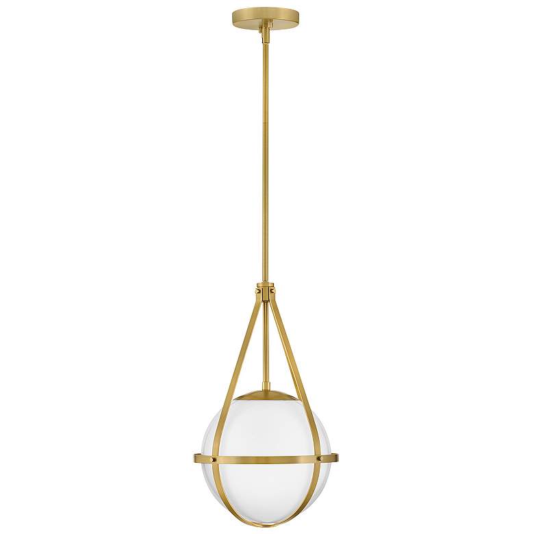 Image 1 Lark Colby Small Pendant Lacquered Brass