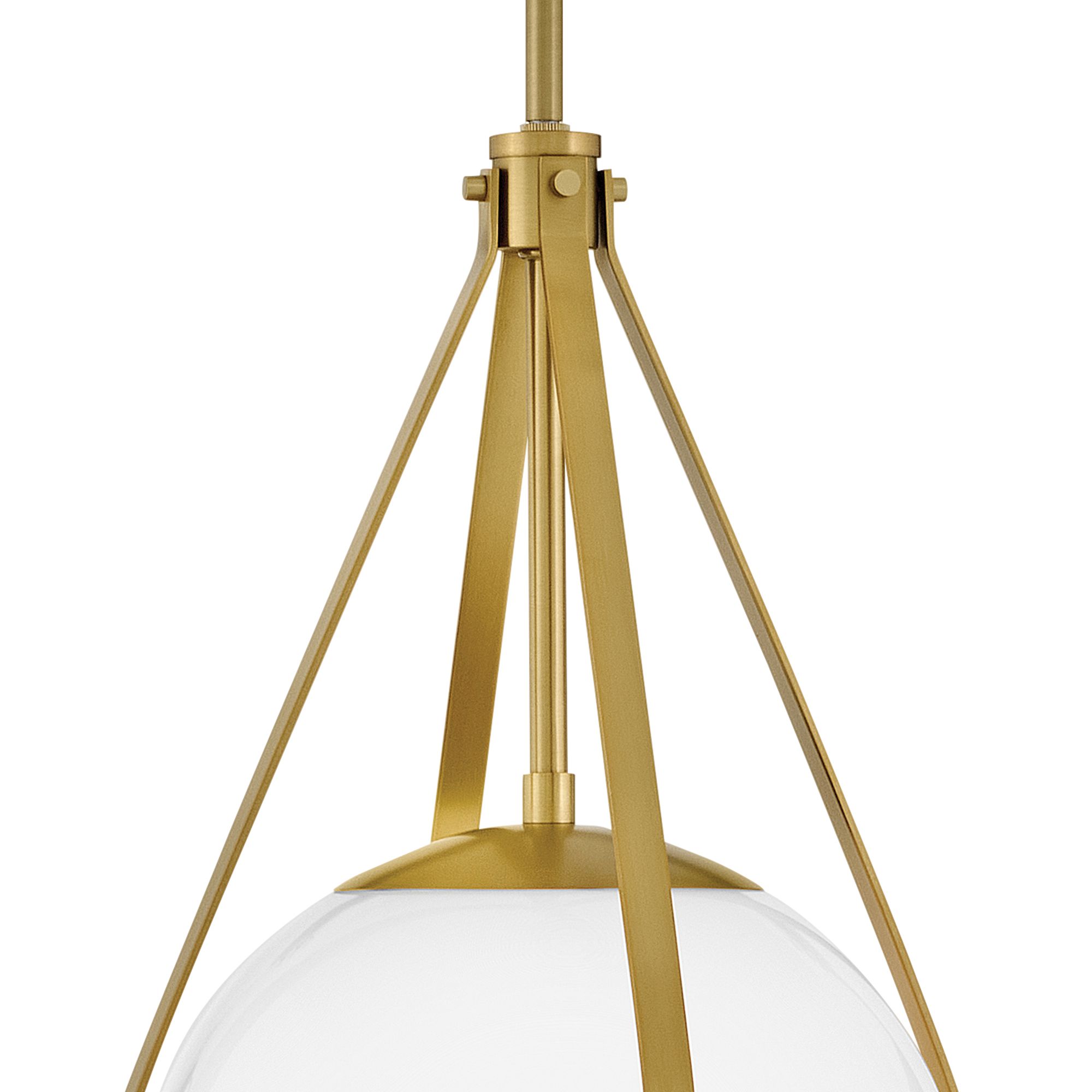 Lark Colby Small Pendant Lacquered Brass