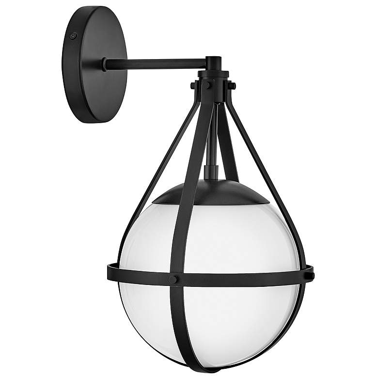 Image 1 Lark Colby Small Single Light Sconce Black