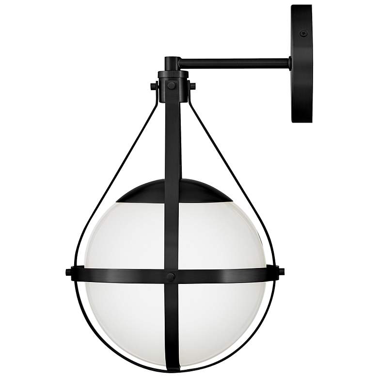 Image 2 Lark Colby Small Single Light Sconce Black more views