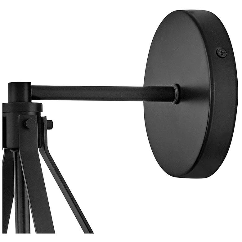 Image 3 Lark Colby Small Single Light Sconce Black more views
