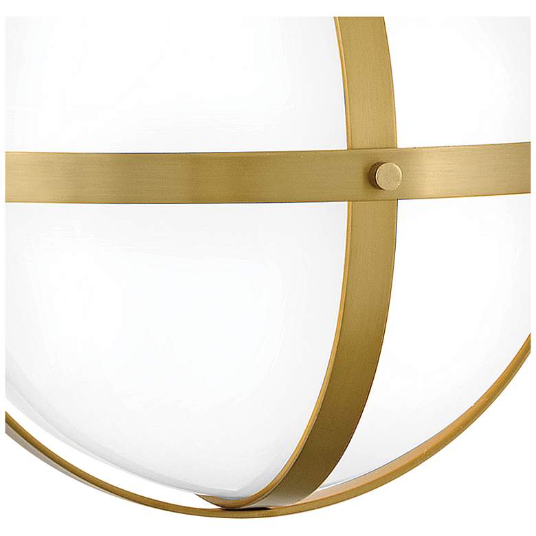 Image 7 Lark Colby Small Single Light Sconce Lacquered Brass more views