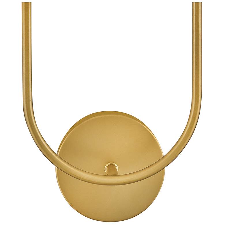 Image 5 Lark Cora Interior Large Two Light Sconce 12.75" Lacquered Brass more views