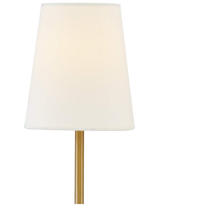 Image 4 Lark Cora Interior Large Two Light Sconce 12.75" Lacquered Brass more views