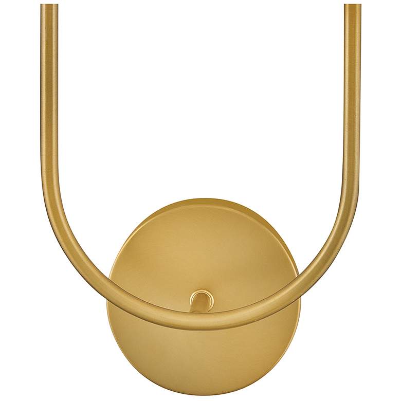 Image 5 Lark Cora Interior Large Two Light Sconce 12.75" Lacquered Brass more views